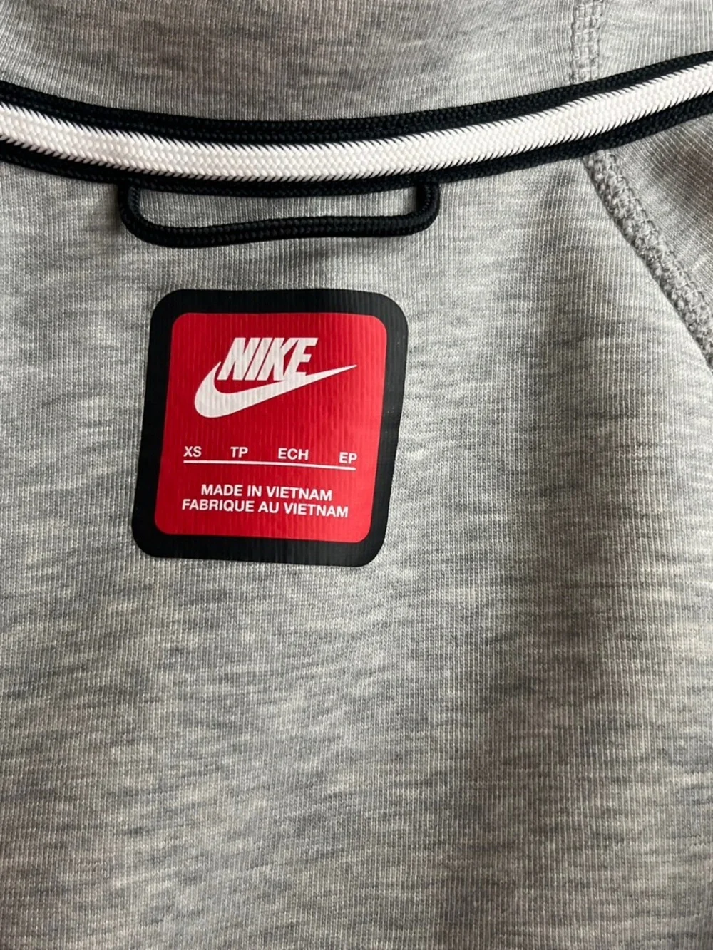 Nike Tech In Grey Zip-Up Hoodie